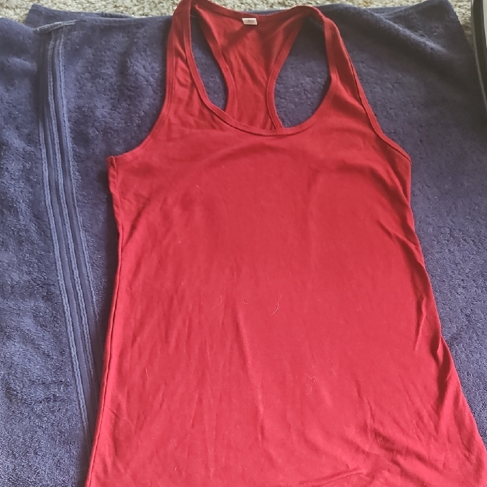 Red Women's Tank Top